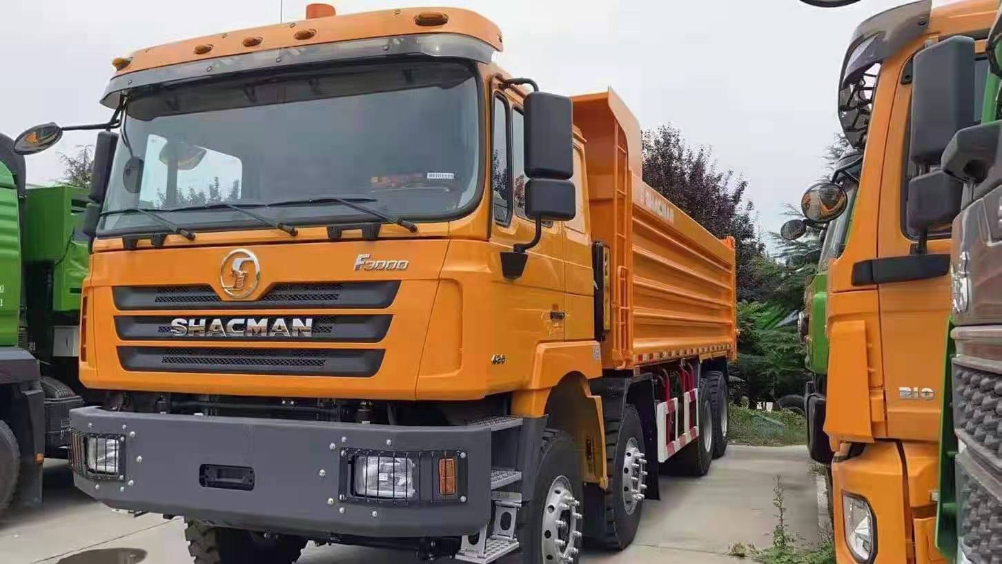 Shacman F3000 U SHAPE Truck Body Mining Dump Truck 375hp Giá để bán
